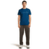 Koszulka z krótkim rękawem Icebreaker Merino 150 Tech Lite SS Tee Range Stripes Men ATLANTIS