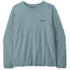Long-Sleeved P-6 Logo Women Blue Sage