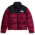 1996 RETRO NUPTSE JACKET Women RH1 BURGUNDY CRUSH/TNF BLACK