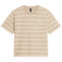 Koszulka z krótkim rękawem The North Face VISTA STRIPE SHORT SLEEVE TEE WOMEN T1X TIMELESS TAUPE TNF OPEN STRIPE