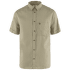 Övik Travel Shirt SS Men Sand Stone