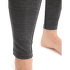 Legginsy Icebreaker 200 ZoneKnit Leggings Women BLACK/JET HTHR/CB