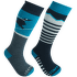 T1 MERINO KIDS SKI 2PACK ECO BLUE
