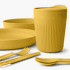 Zestaw Sea to Summit Passage Dinnerware Set - [1P] [7 Piece] Arrowwood Yellow