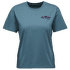 Mountainscape SS Tee Women Creek Blue