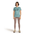 Koszulka z krótkim rękawem Icebreaker Merino 150 Tech Lite SS Tee Sunrise Summit Women OBSIDIAN