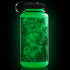 Butelka Nalgene 32oz WM Glow Glow w/Black Worms