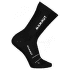 TRAIL RUNNING TARGETED CUSHION CREW SOCKS black-white 0047