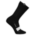 ALL-MOUNTAIN TARGETED CUSHION MERINO CREW SOCKS black-white 0047