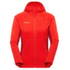 TAISS ML HOODED JACKET WOMEN 3825 mammut red-dark mammut red