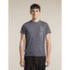 Koszulka z krótkim rękawem Icebreaker Merino Blend 125 Cool-Lite Sphere SS Tee IB Vertical Men Midnight Navy Hthr