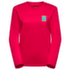 MOON CLIMB LONG SLEEVE WOMEN Azalea/Redwood