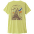 Koszulka z krótkim rękawem Patagonia Cap Cool Daily Shirt - Cloud Crag Women Vellum Green