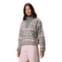 Kurtka Columbia Sequoia Grove II Printed Half Zip Women Ancient Fossil Wizard Island Tonal 271