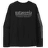 Koszulka z długim rękawem Patagonia LONG-SLEEVED CAP COOL DAILY SHIRT - HUT TRIPPER Men Black