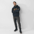 Bluza Fjällräven Fjällräven Logo Hoodie Men Dark Navy