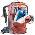 Plecak deuter Alproof 30 SL redwood-black