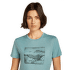 Koszulka z krótkim rękawem Icebreaker Merino 150 Tech Lite SS Tee Sunrise Summit Women OBSIDIAN