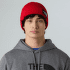 Czapki The North Face TNF LOGO BOX CUFFED BEANIE EED MARS DUST/SUMAC