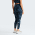 Legginsy The North Face Flex 25IN Tight-Print Women JZ9 SUMMIT NAVY DIFFUSED NATURE PRINT