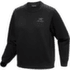 Emblem Fleece Crew Women Black