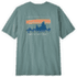 Koszulka z krótkim rękawem Patagonia ‘73 Skyline T-Shirt Men Blue Sage