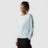 Bluza The North Face DREW PEAK CREW Women BARELY BLUE