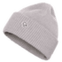 /29 heavy merinoUll contrast Beanie Grey Melange