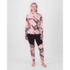 Koszulka z długim rękawem Mons Royale Cascade Merino Base Layer Mock Neck Long Sleeve Women Check