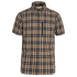 Koszulka z krótkim rękawem Fjällräven Abisko Hike Shirt SS Men Dark Navy-Buckwheat Brown
