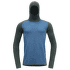 Koszulka z długim rękawem Devold Kvitegga Merino 230 Hoodie Men 427C WOODS/BLUE