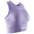 Biustonosz X-Bionic ENERGIZER 4.0 FITNESS CROP TOP Women BRIGHT LAVENDER/WHITE