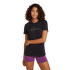 Koszulka z krótkim rękawem Icebreaker Merino 150 Tech Lite SS Tee Sparkling Stars Women OBSIDIAN