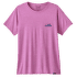 Cap Cool Daily Graphic Shirt Women 73 Skyline: Brisk Purple X-Dye