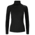 WarmWool Roll Neck Women Jet Black