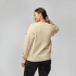 Sweter Fjällräven Övik Waffle Knit Women Light Beige