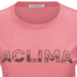 Koszulka z krótkim rękawem Aclima LightWool Tee Logo Women Sun Kissed Coral