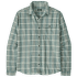 Long-Sleeved Cotton in Conversion Lightweight Men Marine Layer: Blue Sage