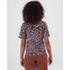Koszulka z krótkim rękawem Mons Royale Icon Merino T-Shirt Women Rock Leopard