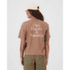 Koszulka z krótkim rękawem Mons Royale Yonder Merino Organic Cotton T-Shirt Women Mocha
