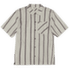 AT Merino Short Sleeve Shirt Men Bone Stripe