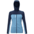FUSION GRID HOODIE Women CORONET BLUE/SAPHIR