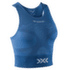 Biustonosz X-Bionic ENERGIZER 4.0 FITNESS CROP TOP Women JEANS BLUE/PEARL BEIGE