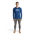 Koszulka z długim rękawem Icebreaker Merino 200 Oasis LS Crewe Rising Light Men BLACK