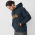 Bluza Fjällräven Fjällräven Logo Hoodie Men Dark Navy