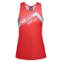 SLIPSTREAM TANK Women Hibiscus/Malibu Blue