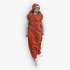 Wkładka do śpiwora Sea to Summit Reactor Fleece Sleeping Bag Liner - Mummy w/ Drawcord - Standard Picante Red