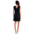 Sukienka Icebreaker Merino 200 Granary Sleeveless V Neck Women Black