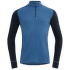 Duo Active Merino 205 Z.Neck Men 258A BLUE/INK