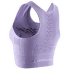 Biustonosz X-Bionic ENERGIZER 4.0 FITNESS CROP TOP Women BRIGHT LAVENDER/WHITE